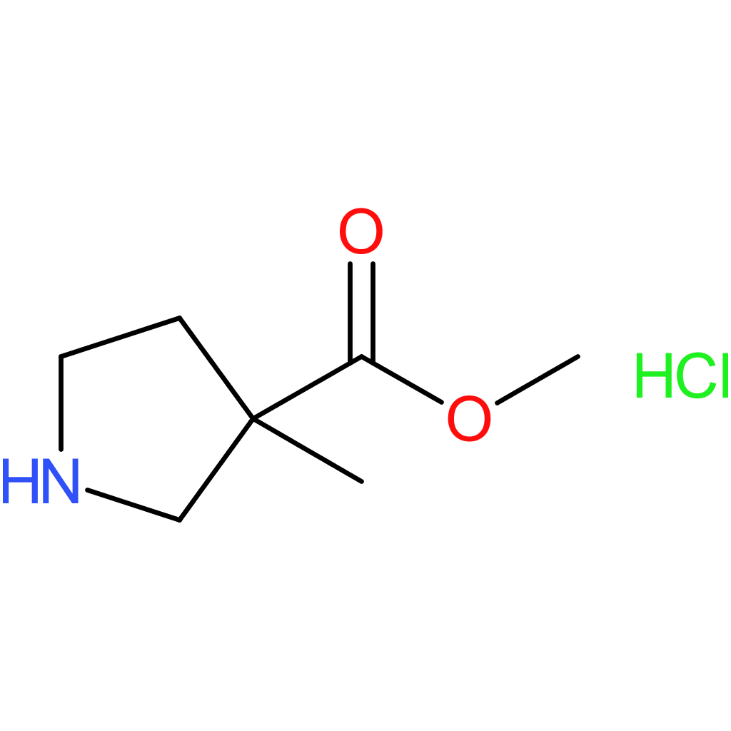 methyl 3-methylpyrrolidine-3-carboxylate hydrochloride