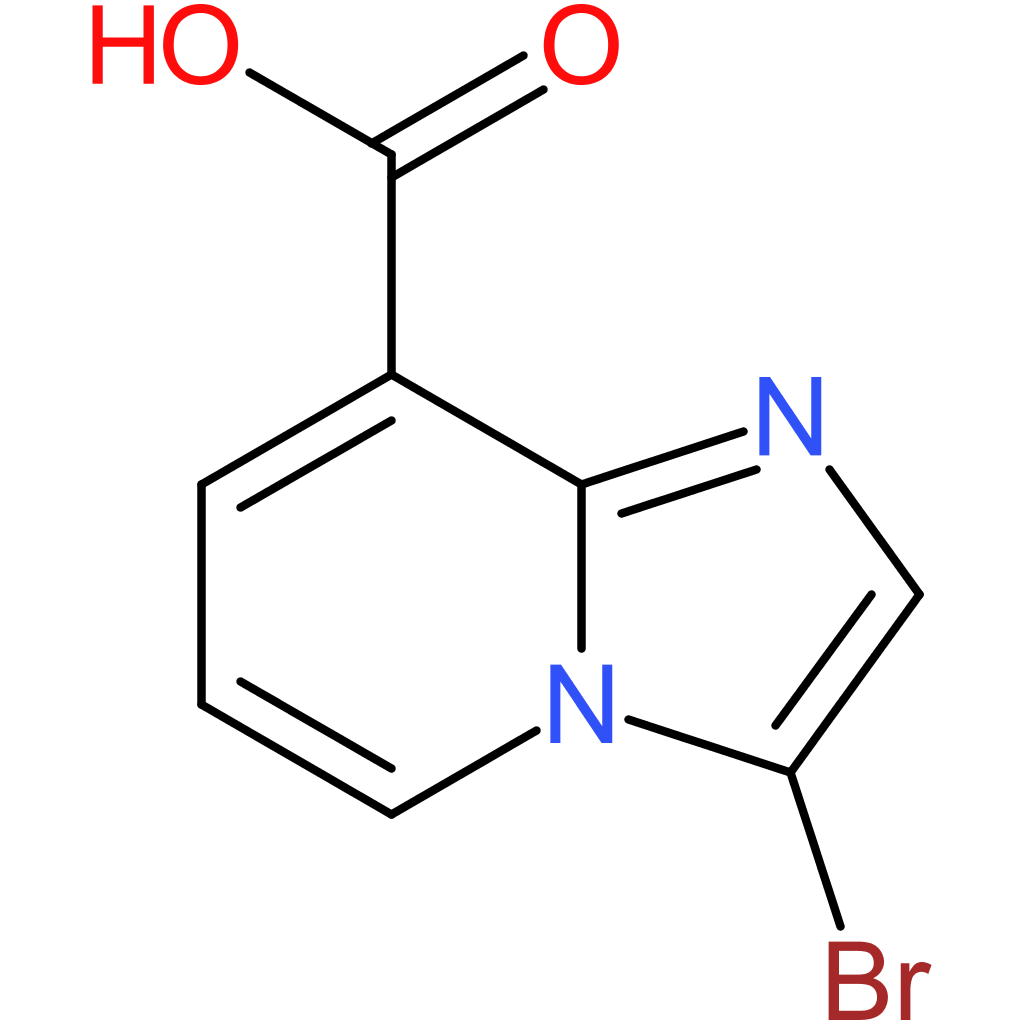 3-bromoimidazo[1,2-a]pyridine-8-carboxylic acid