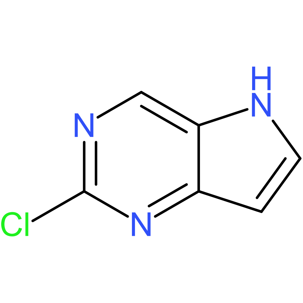2-chloro-5H-pyrrolo[3,2-d]pyrimidine
