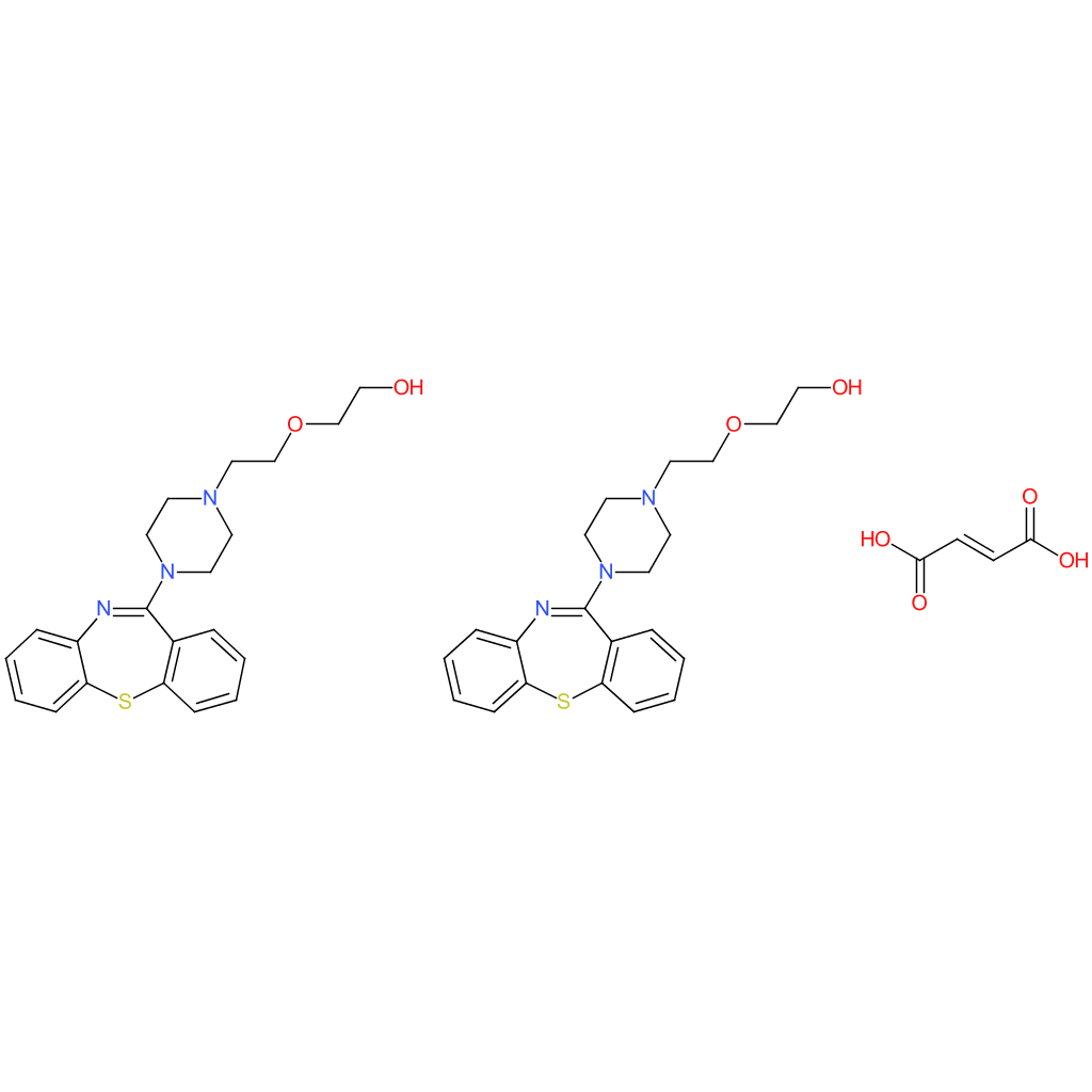 Quetiapine hemifumarate salt