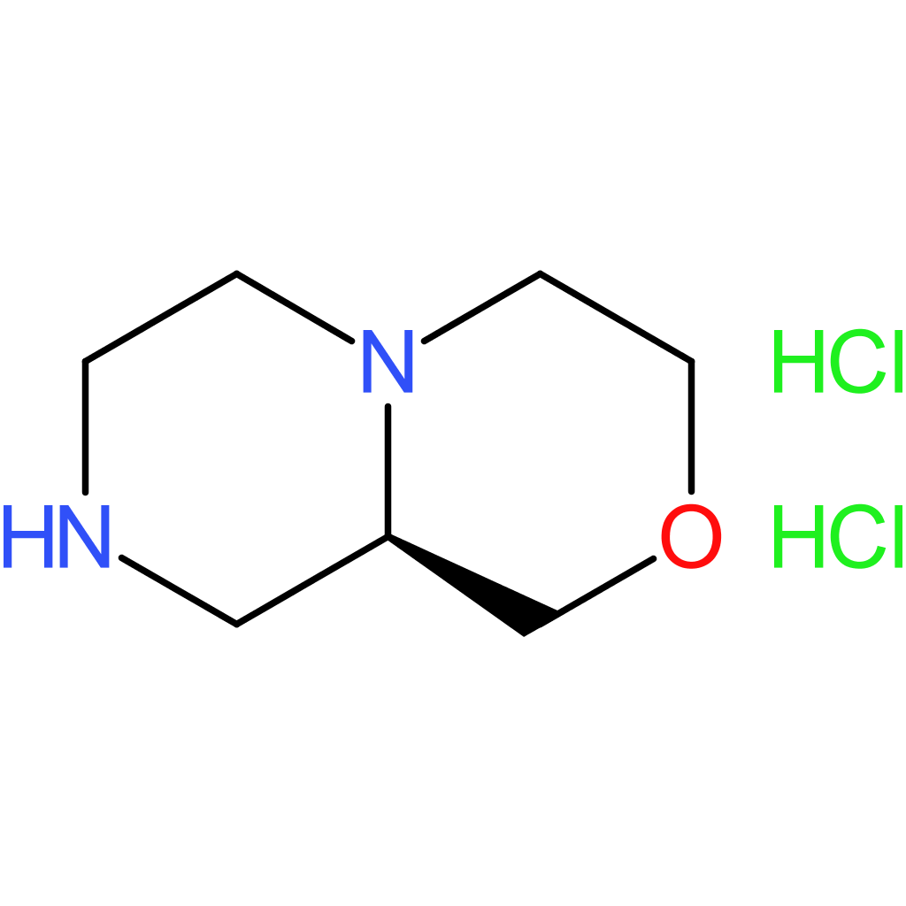 (9aR)-octahydropiperazino[2,1-c]morpholine dihydrochloride