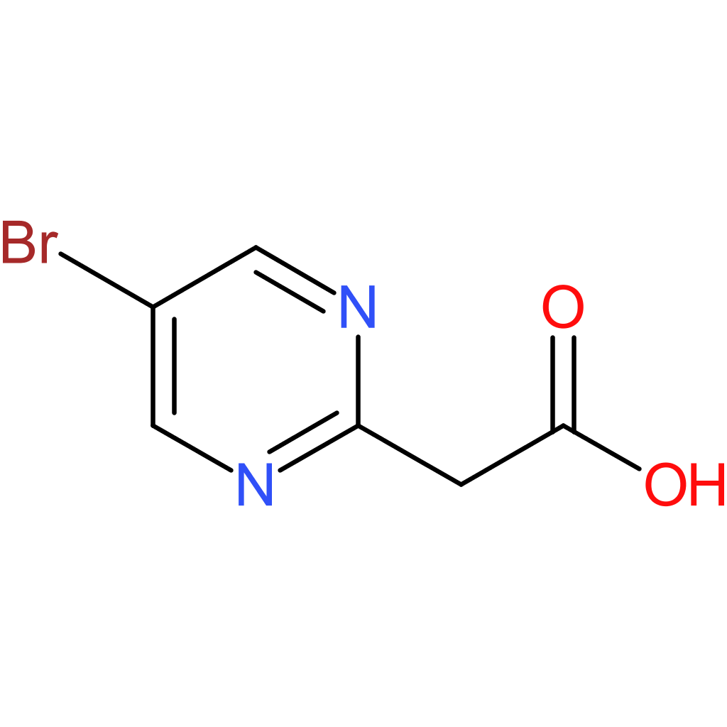 2-(5-bromopyrimidin-2-yl)acetic acid