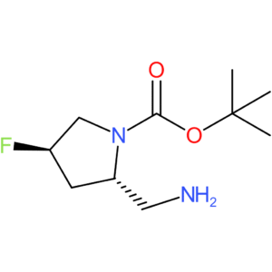 tert-butyl (2S,4R)-2-(aminomethyl)-4-fluoropyrrolidine-1-carboxylate