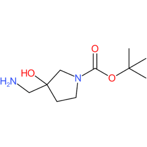tert-butyl 3-(aminomethyl)-3-hydroxypyrrolidine-1-carboxylate