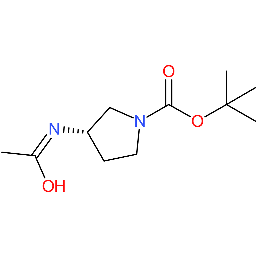 tert-butyl (3s)-3-acetamidopyrrolidine-1-carboxylate