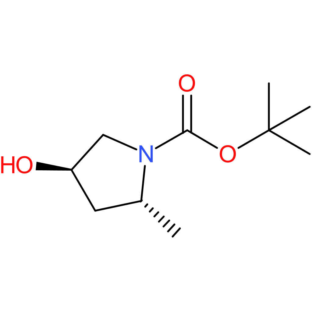 tert-butyl (2R,4R)-4-hydroxy-2-methylpyrrolidine-1-carboxylate