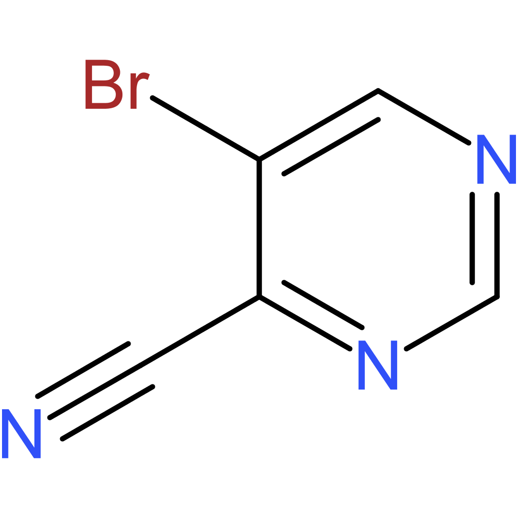 5-bromopyrimidine-4-carbonitrile