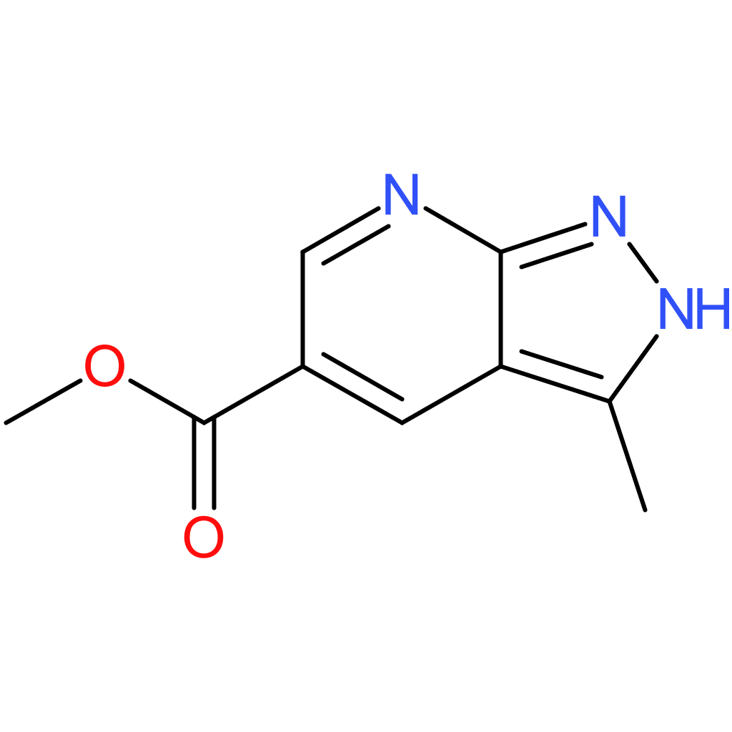 methyl 3-methyl-1H-pyrazolo[3,4-b]pyridine-5-carboxylate