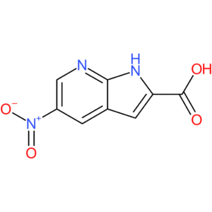 5-nitro-1H-pyrrolo[2,3-b]pyridine-2-carboxylic acid