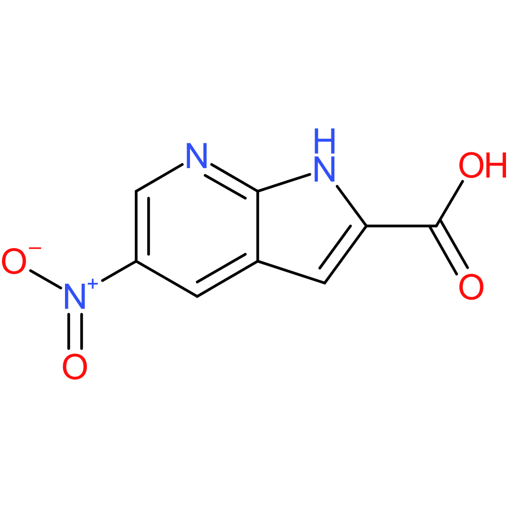 5-nitro-1H-pyrrolo[2,3-b]pyridine-2-carboxylic acid