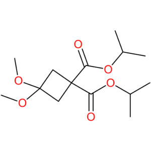 1,1-bis(propan-2-yl) 3,3-dimethoxycyclobutane-1,1-dicarboxylate