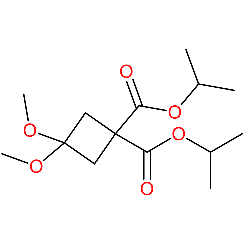 1,1-bis(propan-2-yl) 3,3-dimethoxycyclobutane-1,1-dicarboxylate