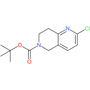 tert-butyl 2-chloro-5,6,7,8-tetrahydro-1,6-naphthyridine-6-carboxylate