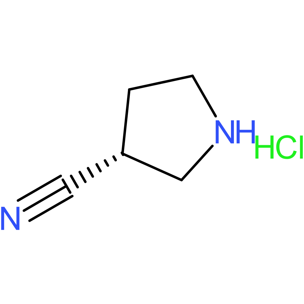 (3R)-pyrrolidine-3-carbonitrile hydrochloride