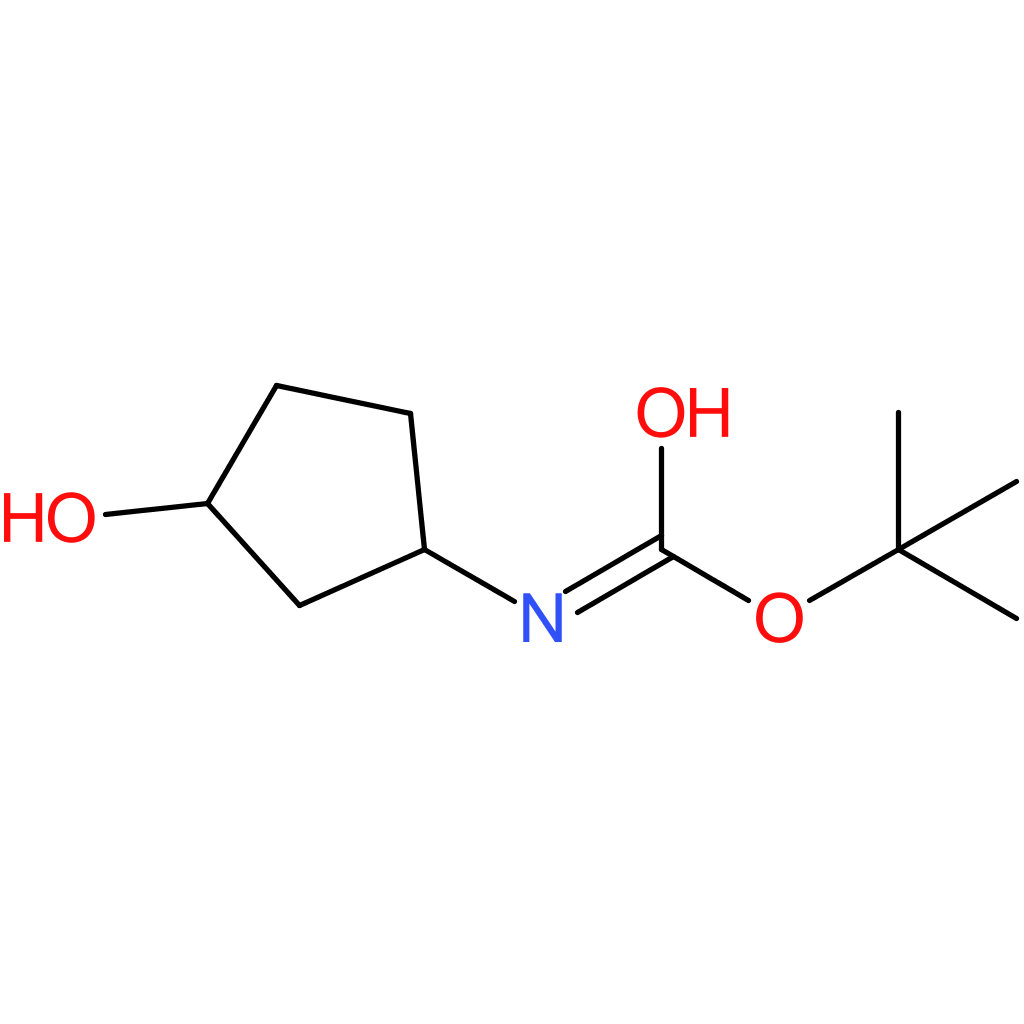 tert-butyl N-(3-hydroxycyclopentyl)carbamate