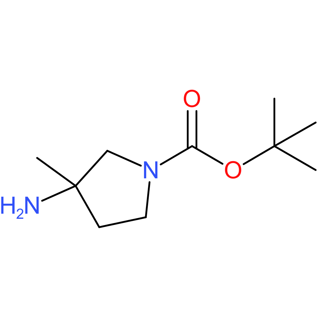 tert-butyl 3-amino-3-methylpyrrolidine-1-carboxylate