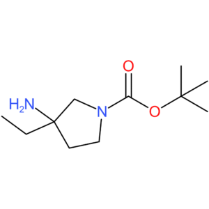 tert-butyl 3-amino-3-ethylpyrrolidine-1-carboxylate