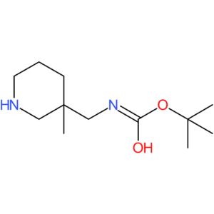 tert-butyl N-[(3-methylpiperidin-3-yl)methyl]carbamate