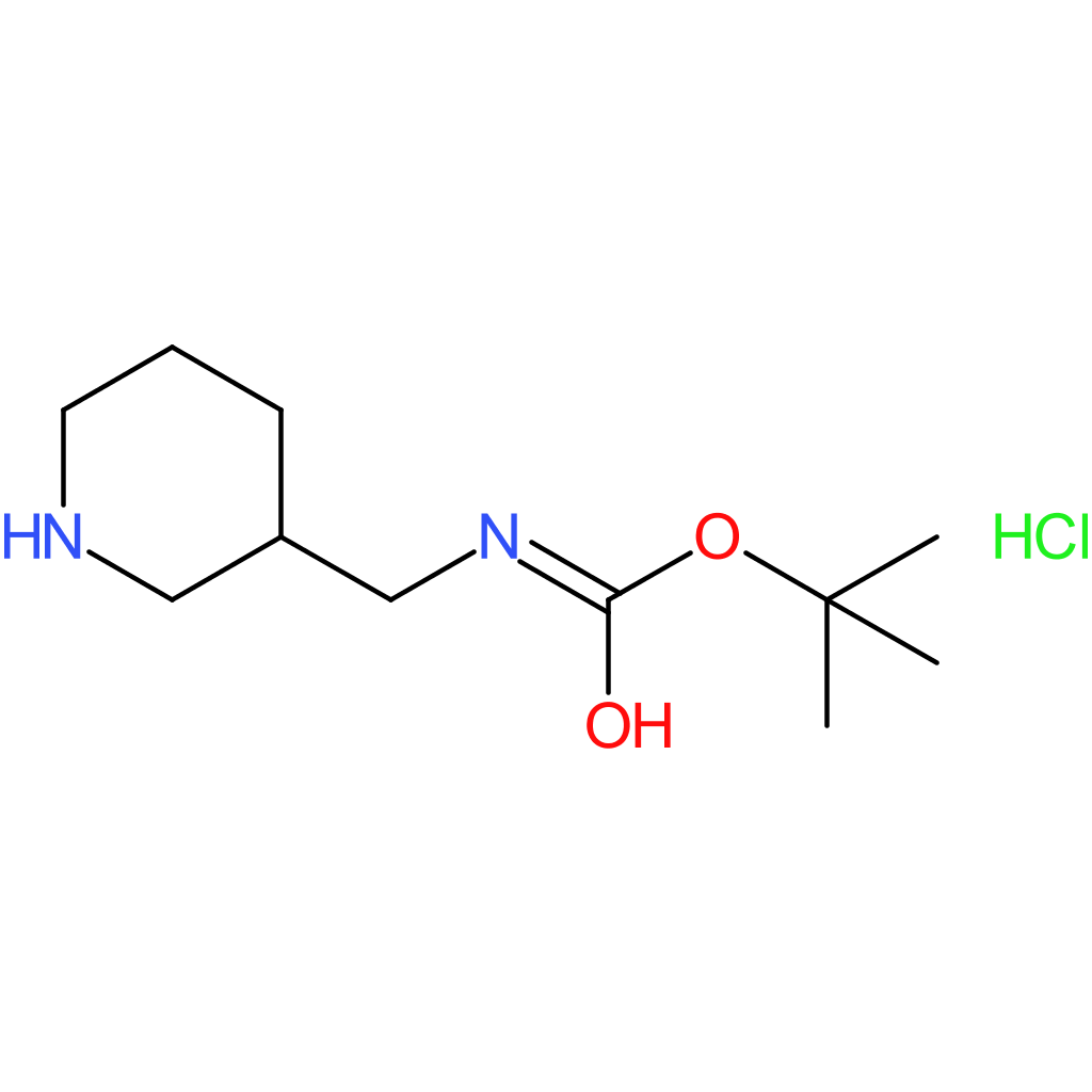 tert-butyl N-(piperidin-3-ylmethyl)carbamate hydrochloride
