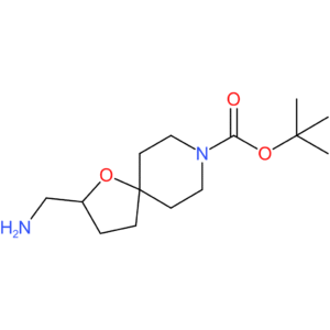 tert-butyl 2-(aminomethyl)-1-oxa-8-azaspiro[4.5]decane-8-carboxylate