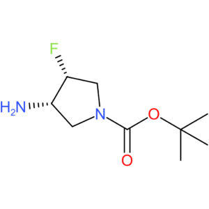 tert-butyl (3S,4R)-3-amino-4-fluoropyrrolidine-1-carboxylate