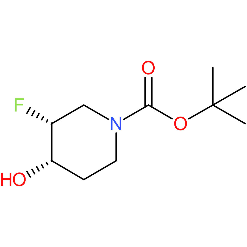 tert-butyl (3R,4S)-3-fluoro-4-hydroxypiperidine-1-carboxylate