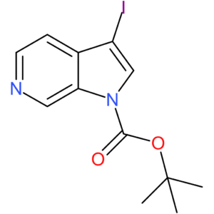 tert?butyl 3?iodo?1h?pyrrolo[2,3?c]pyridine?1?carboxylate