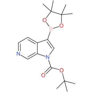 tert-butyl 3-(tetramethyl-1,3,2-dioxaborolan-2-yl)-1H-pyrrolo[2,3-c]pyridine-1-carboxylate