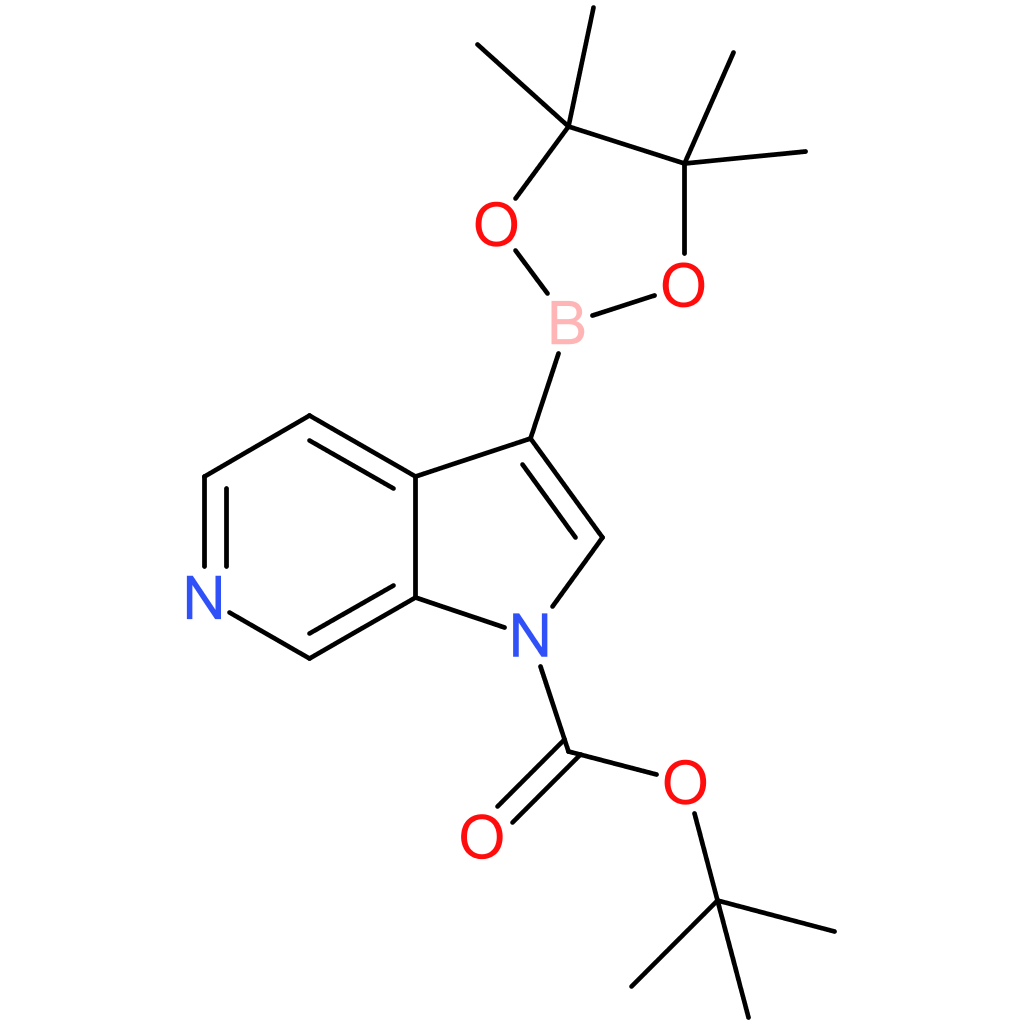 tert-butyl 3-(tetramethyl-1,3,2-dioxaborolan-2-yl)-1H-pyrrolo[2,3-c]pyridine-1-carboxylate