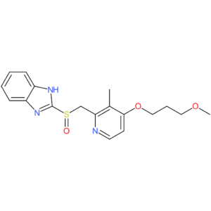 1h-benzimidazole, 2-[[[4-(3-methoxypropoxy)-3-methyl-2-pyridinyl]methyl]sulfinyl]-