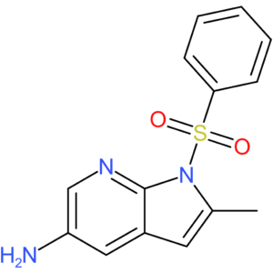 1-(benzenesulfonyl)-2-methyl-1H-pyrrolo[2,3-b]pyridin-5-amine