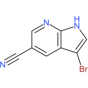 3-bromo-1H-pyrrolo[2,3-b]pyridine-5-carbonitrile