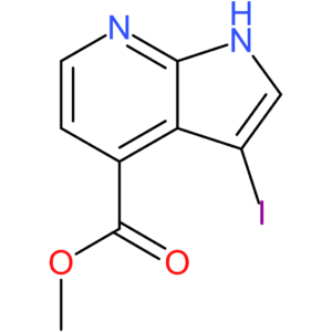 methyl 3-iodo-1H-pyrrolo[2,3-b]pyridine-4-carboxylate