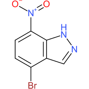 4-bromo-7-nitro-1H-indazole