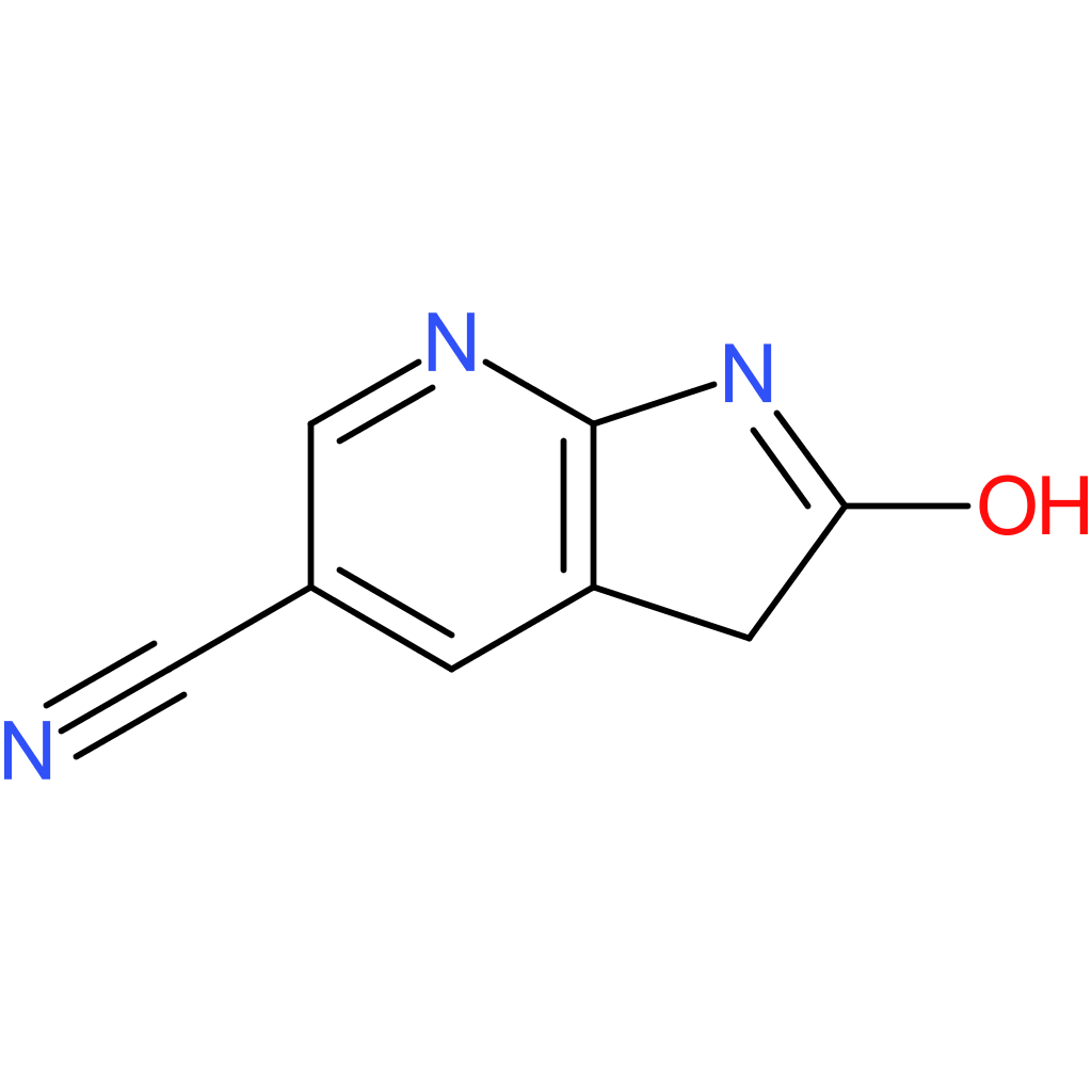 2-oxo-1H,2H,3H-pyrrolo[2,3-b]pyridine-5-carbonitrile