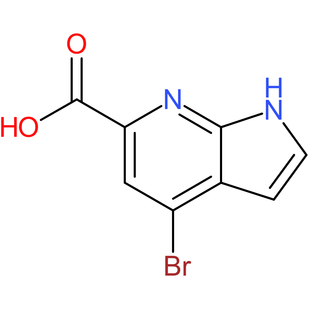 4-bromo-1H-pyrrolo[2,3-b]pyridine-6-carboxylic acid