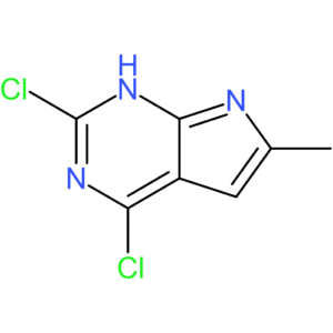 2,4-dichloro-6-methyl-7H-pyrrolo[2,3-d]pyrimidine