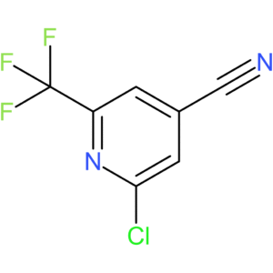 2-chloro-6-(trifluoromethyl)pyridine-4-carbonitrile