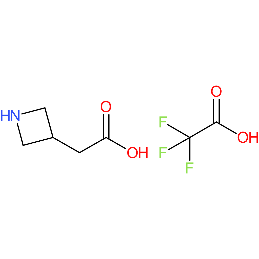 2-(azetidin-3-yl)acetic acid; trifluoroacetic acid
