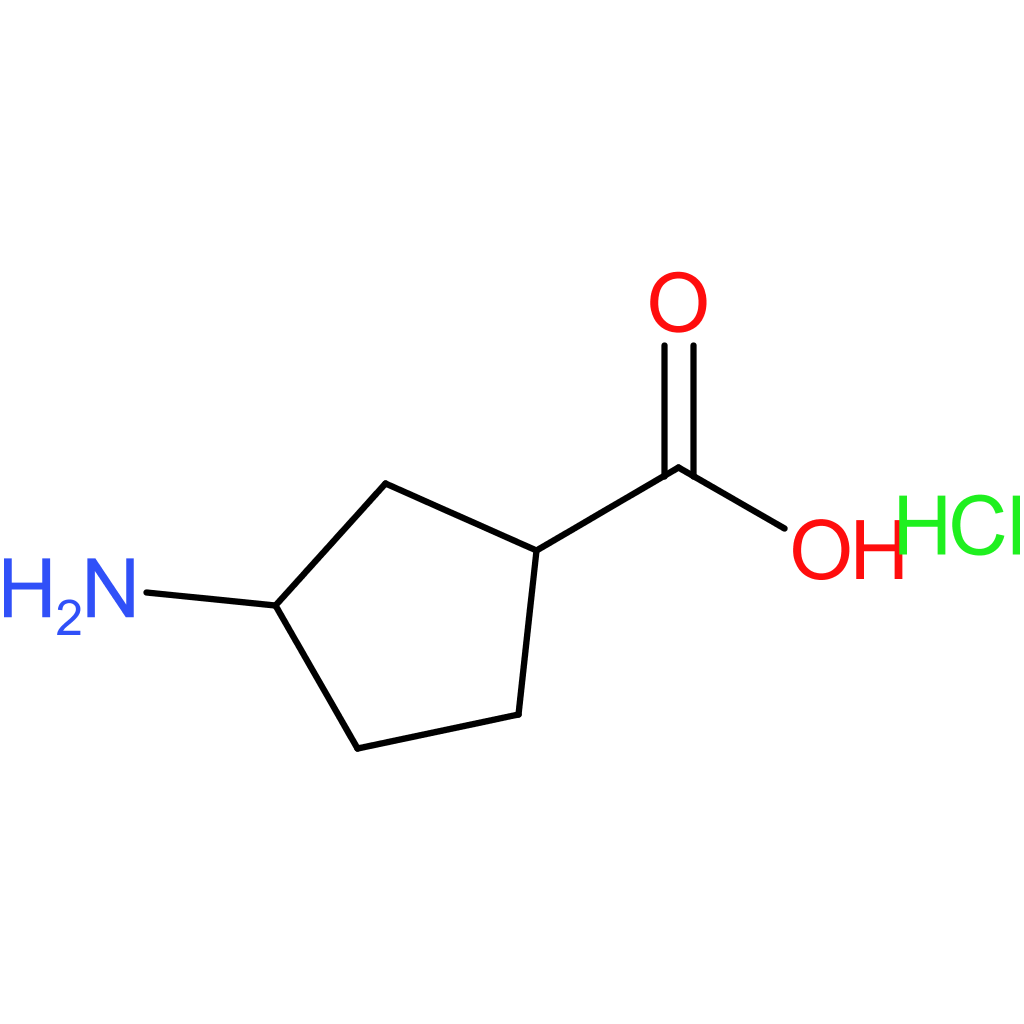3-aminocyclopentane-1-carboxylic acid hydrochloride