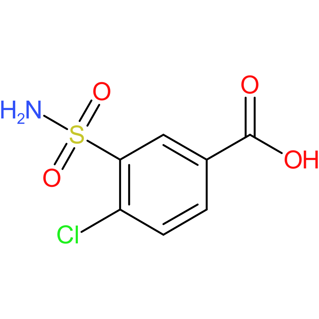 4-Chloro-5-sulphamoylbenzoic acid