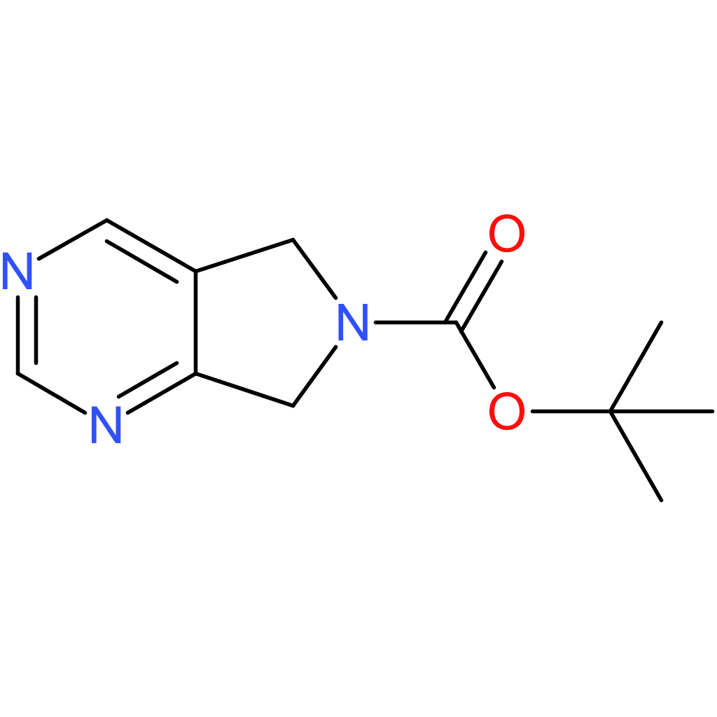 tert-butyl 5H,6H,7H-pyrrolo[3,4-d]pyrimidine-6-carboxylate