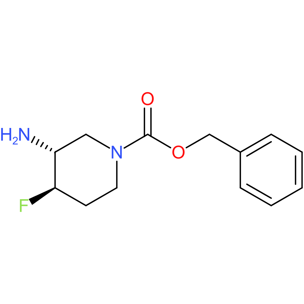benzyl trans-3-amino-4-fluoropiperidine-1-carboxylate
