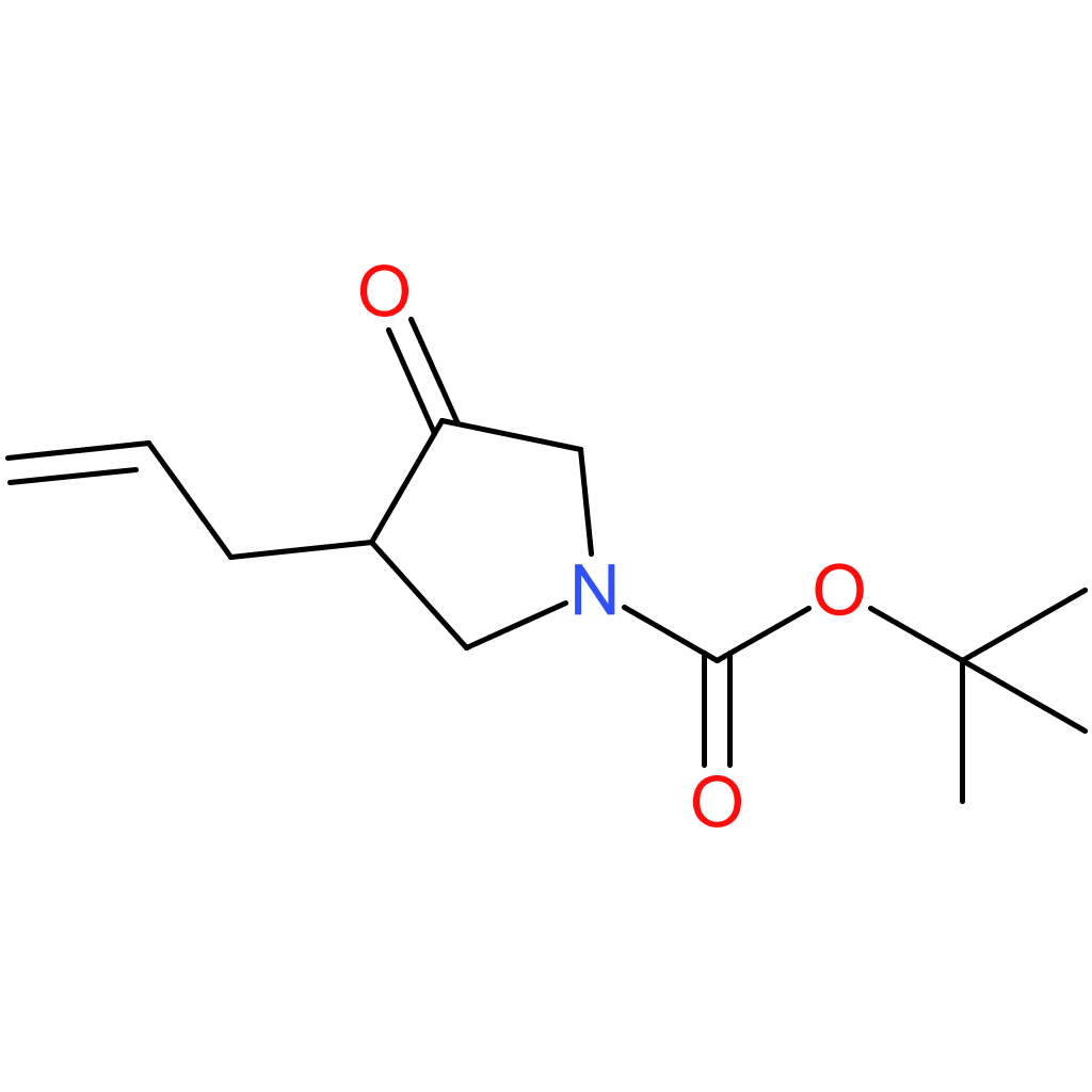 tert-butyl 3-oxo-4-(prop-2-en-1-yl)pyrrolidine-1-carboxylate