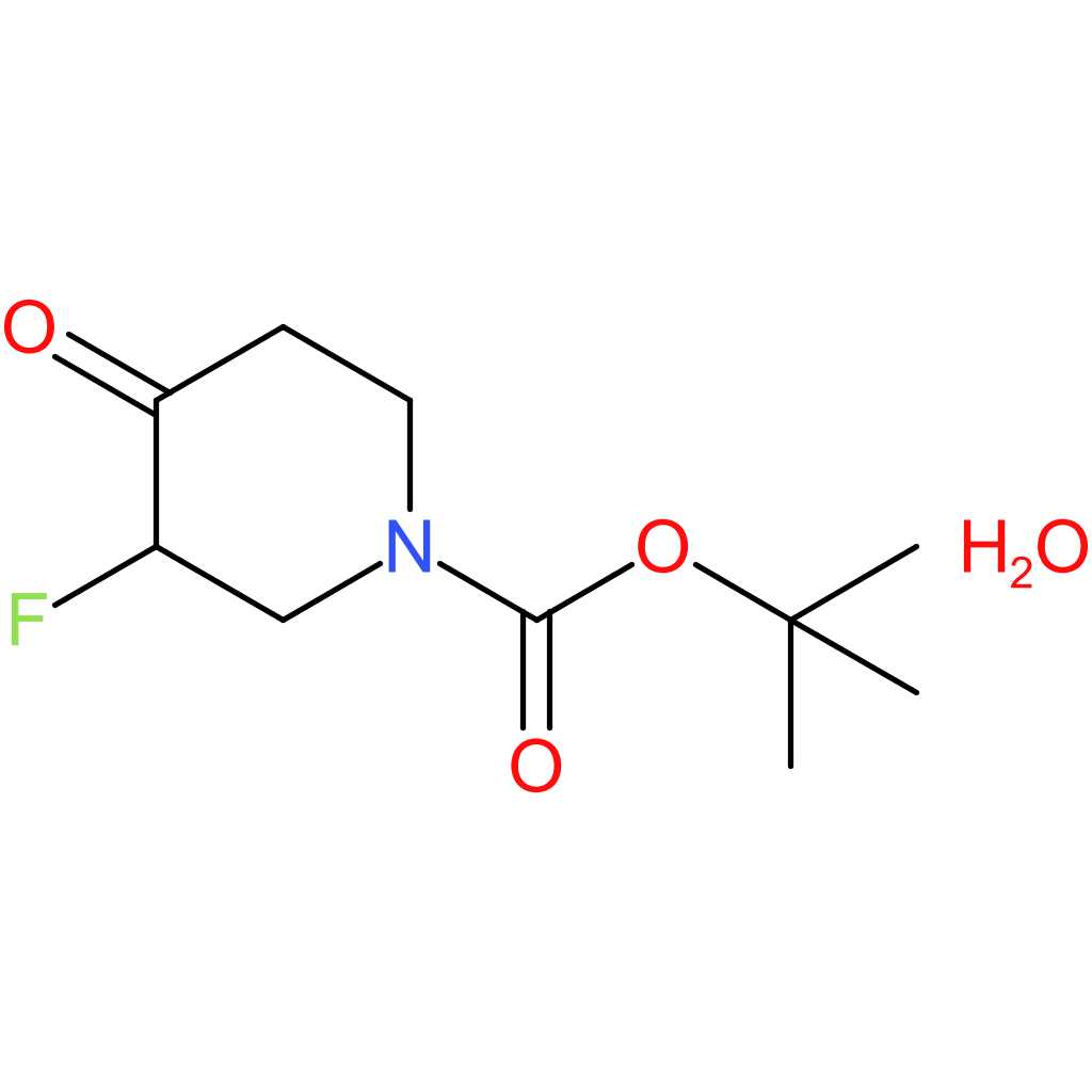 tert-butyl 3-fluoro-4,4-dihydroxypiperidine-1-carboxylate