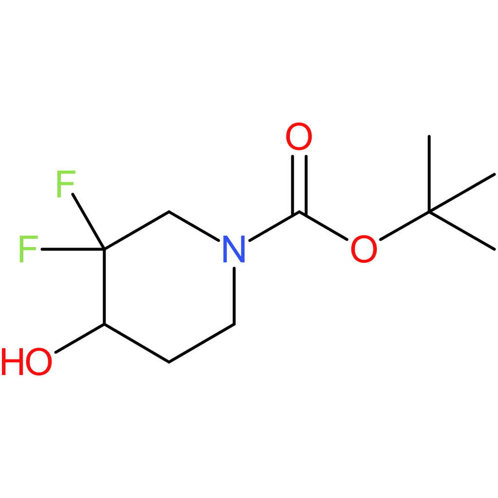 tert-butyl 3,3-difluoro-4-hydroxypiperidine-1-carboxylate