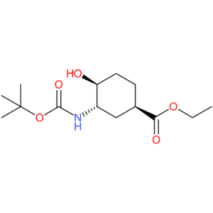 ethyl (1R,3S,4S)-3-{[(tert-butoxy)carbonyl]amino}-4-hydroxycyclohexane-1-carboxylate