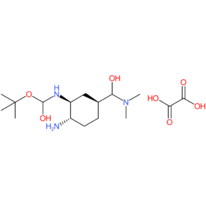 tert-butyl N-[(1R,2S,5S)-2-amino-5-(dimethylcarbamoyl)cyclohexyl]carbamate oxalate