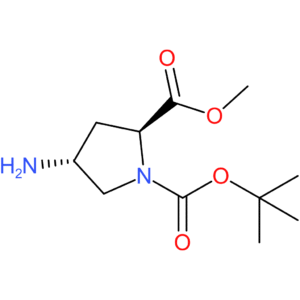 1-tert-butyl 2-methyl (2S,4R)-4-aminopyrrolidine-1,2-dicarboxylate