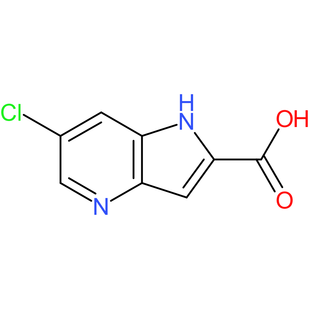6-chloro-1H-pyrrolo[3,2-b]pyridine-2-carboxylic acid